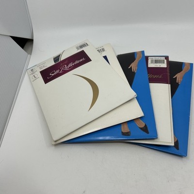 Lot Mixed Pantyhose Hanes Evan Picone Sizes A B AB Taupe Brown Navy Small Medium