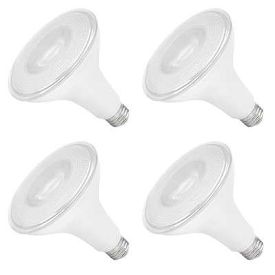 PAR38 LED Flood Light Bulbs 5000K Daylight 1275 Lumens 4 Pack
