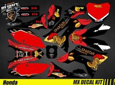 MX Decal Kit For Honda CRF - WARRIOR