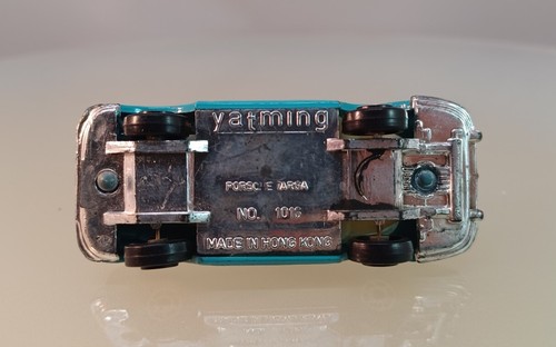 Yatming Porsche Targa NO. 1016, Aqua 1/64 Scale - Hong Kong - Picture 6 of 6