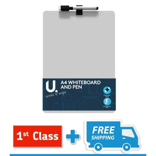 A4 Tableau Blanc Magnétique Stylo Et - Afbeelding 3 van 7