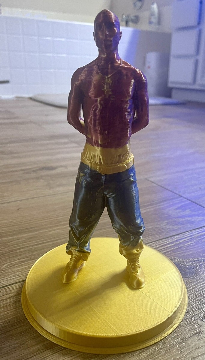 TUPAC SHAKUR 3D CUSTOM 13” FIGURINE DEATH ROW RECORDS 2PAC TUPAC SHAKUR 3D CUSTOM 13” FIGURINE DEATH ROW RECORDS 2PAC
