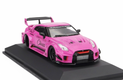 Solido 1/43 Nissan GT-R R35 LBWK Liberty Walk LB Works Class Pink