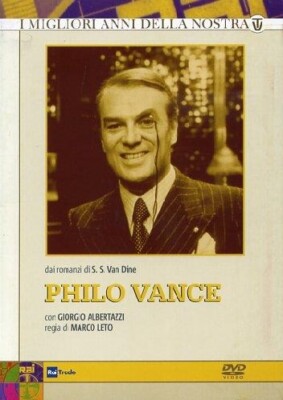 Philo Vance (3 DVDs) [DVD] - Giorgio Albertazzi, Silvio Anselmo, Sergio Rossi