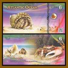 Atlantic Ocean 6 Ocean Dollars, 2017 Hermit Carb Fantasy