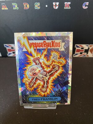 Fried Franklin #191b Mülleimer Kinder Chrom S5 Topps 2022 Atomic B2-T11