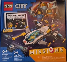 LEGO City Mars Spacecraft Exploration Missions 60354 298 Piece Set NIB Sealed 