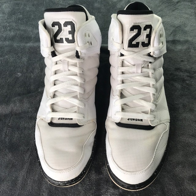 Nike Air Mens Jordan 1 Basketball Shoes Flight 4 White 838818-120 High Top 13 M | eBay