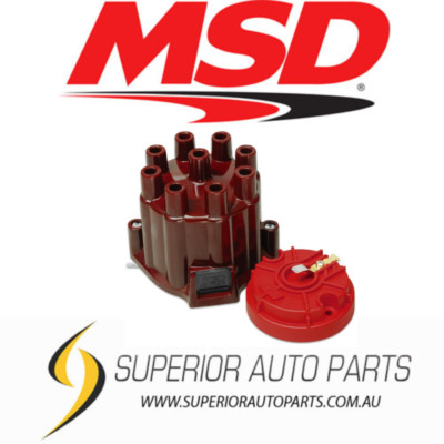 MSD Distributor Cap and Rotor, /GM V8 Points 8442