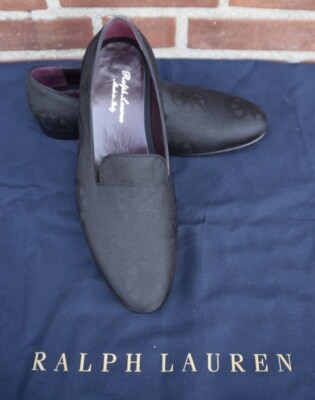 Ralph Lauren Purple Label Driving Slipper Harold leather boat shoes in brown - Ralph Lauren Purple  main image 4