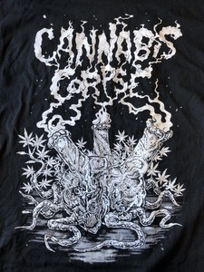 morbid angel weed shirt