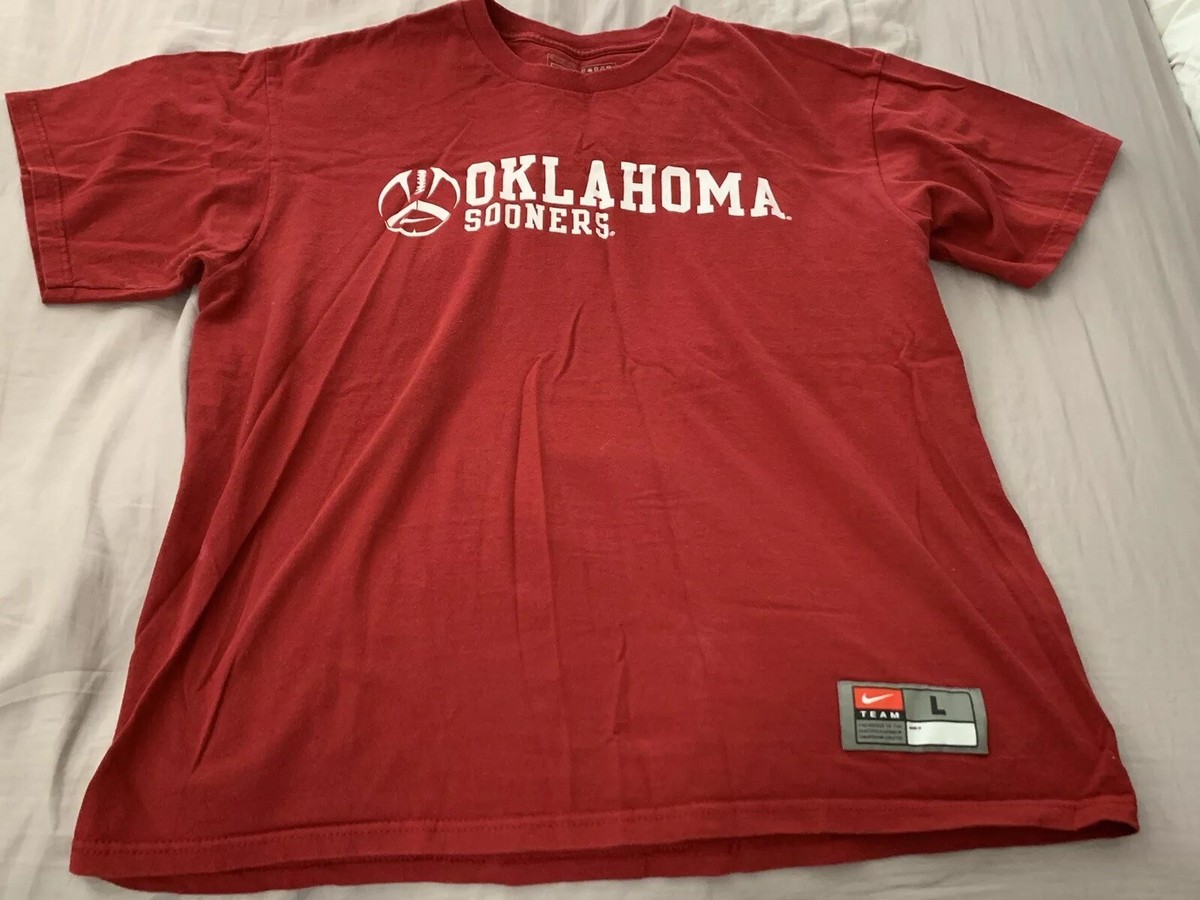 Oklahoma Sooners Nike Football T-Shirts x One Black, One Red