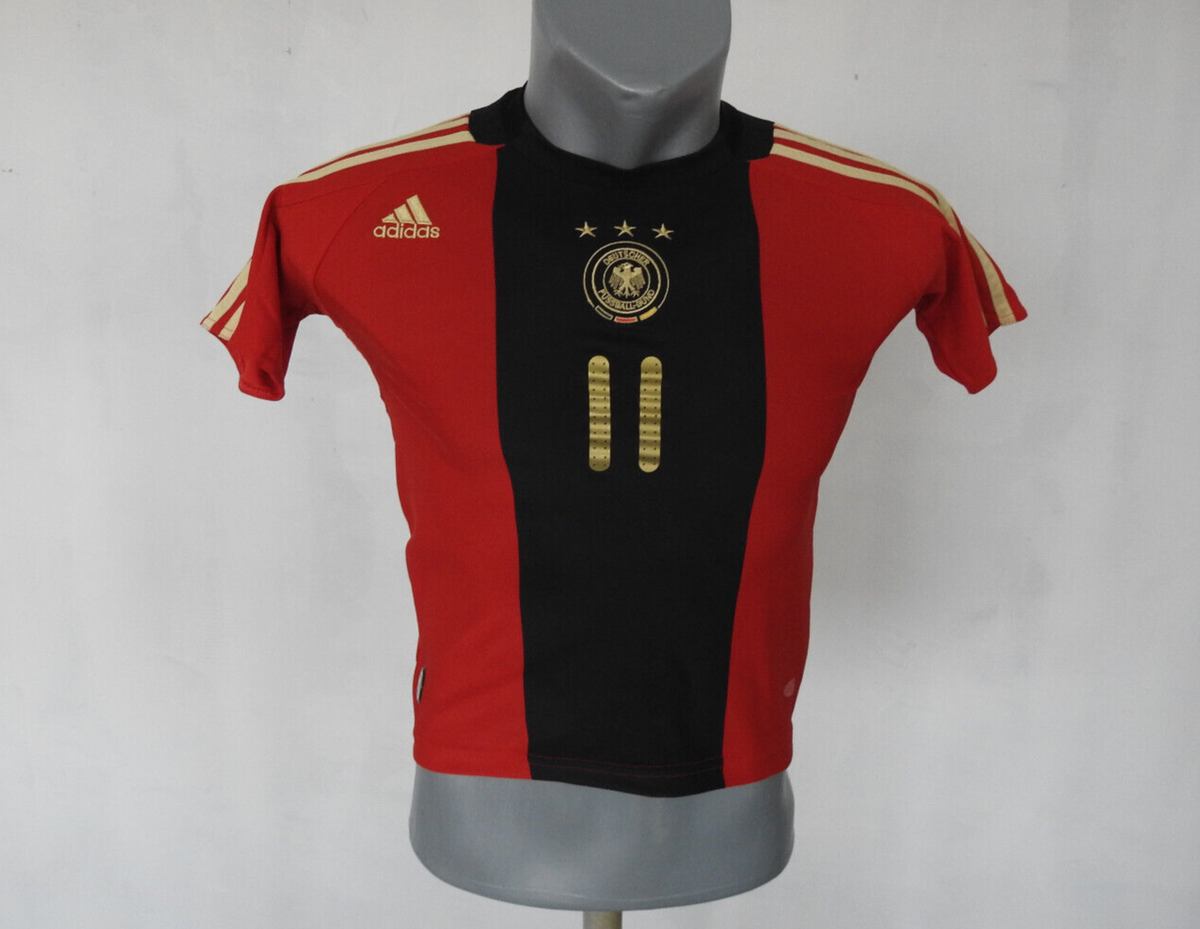 Germany 2008 Away Jersey #11 Klose Red Adidas Shirt Size Germany 2008 Away Jersey #11 Klose Red Adidas Shirt Size