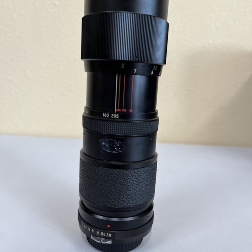 Auto Vivitar Tele-Zoom 1:3.8 85-205mm Camera Lens M42 Screw Mount IN GREAT COND. - Picture 6 of 14