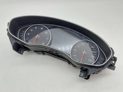 18 AUDI A6 C8 SPEEDOMETER GAUGE CLUSTER ONLY 356K KILOMETERS