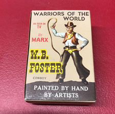 1960's Warriors of the World by Marx - W. B. Foster Cowboy Toy IN BOX