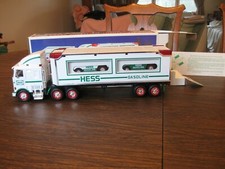 1997 Hess Truck - Truck with (2) Racers
