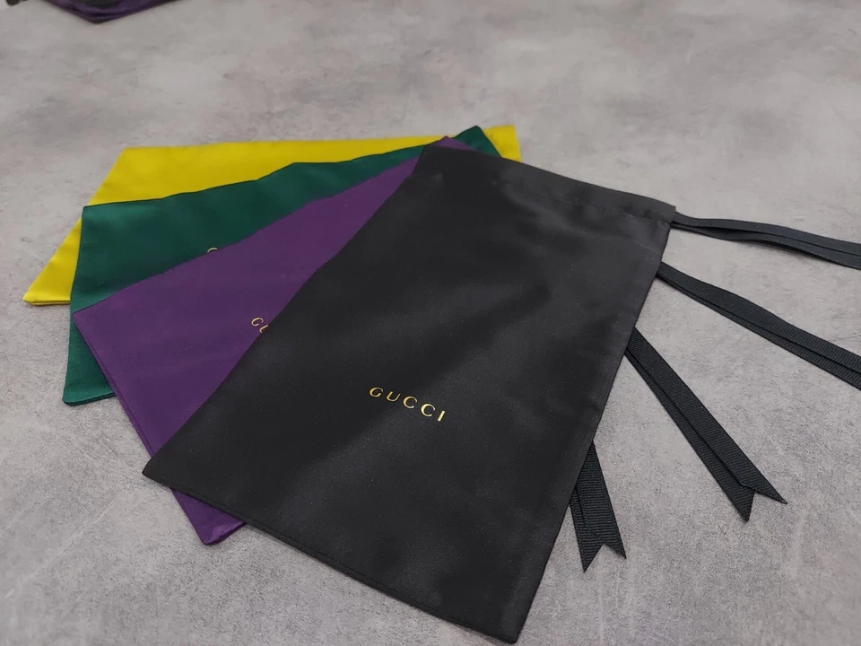 GUCCI SOFT CASE FOR GLASSES AND MORE (Gold Green Purple Black) - Imagen 2 de 3