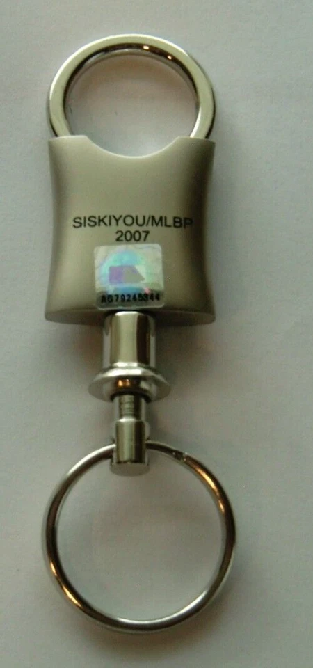 Boston Red Sox Valet Key Chain with Etched Team Logo MLB Baseball - Image 4 of 4