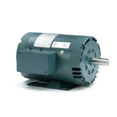 Marathon U758 Electric Motor 1 HP 1760 Rpm 3PH 230/460 Volt 143T 143TTDR6027