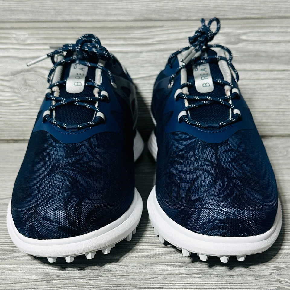 Zapatos de golf Under Armour UA Charged Beathe SL para mujer 9,5 azul marino picos suaves Foto 4 de 4