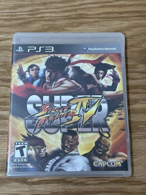 Super Street Fighter IV (Sony PS3, 2010), NEW & SEALED! Free Shipping!