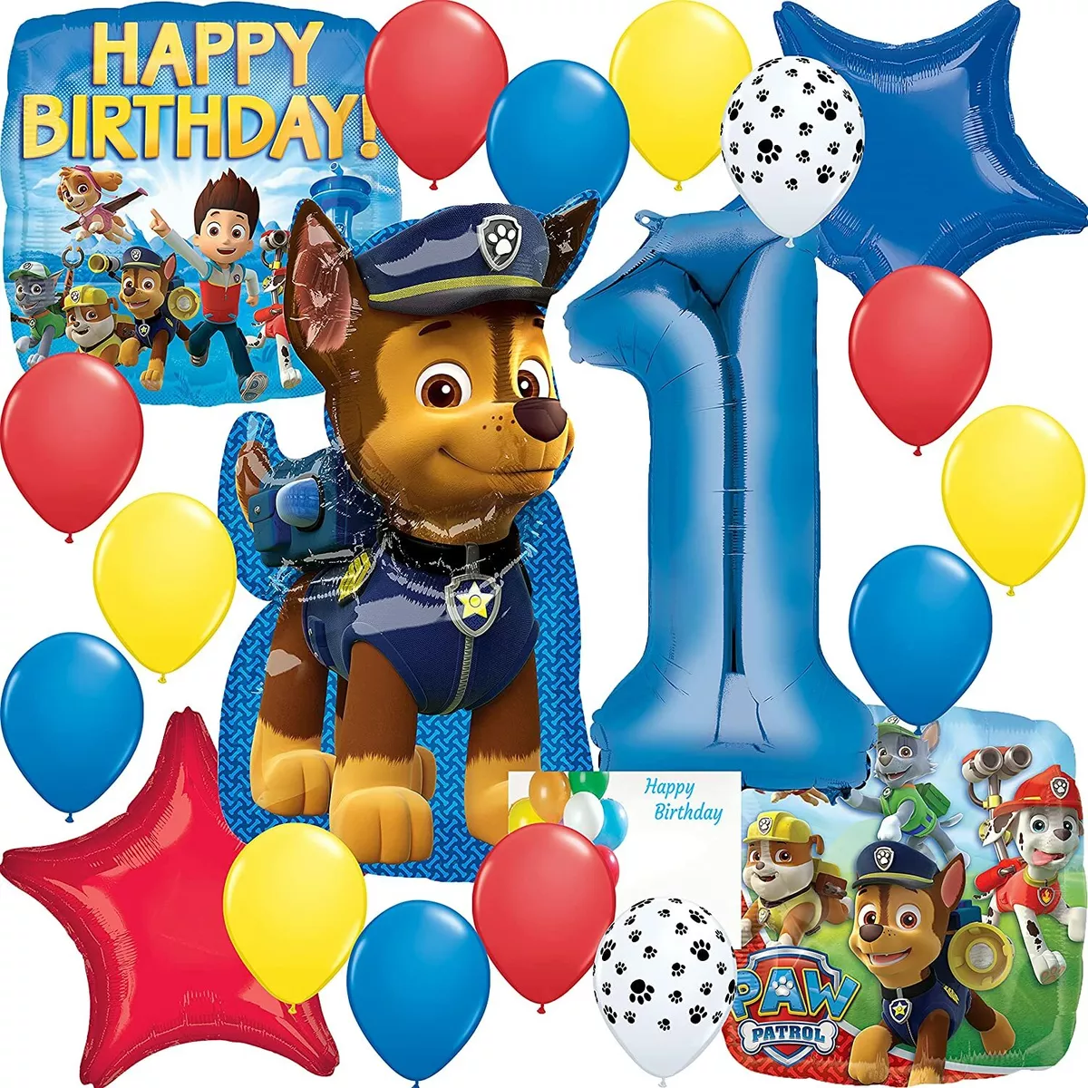 Paw patrol on sale 1st birthday party