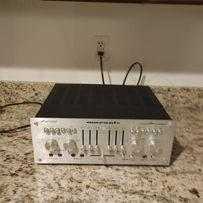 Marantz 1250 Integrated Power Amplifier 125watts per channel | eBay