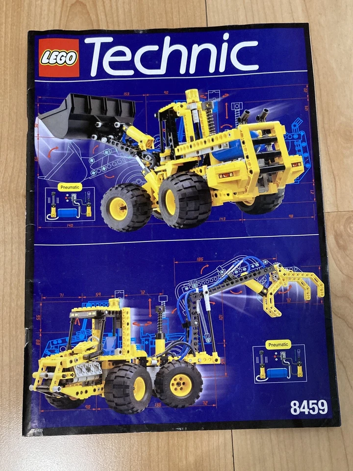 LEGO Technic 8459 Pneumatic Front-End Loader, photo 3 sur 4