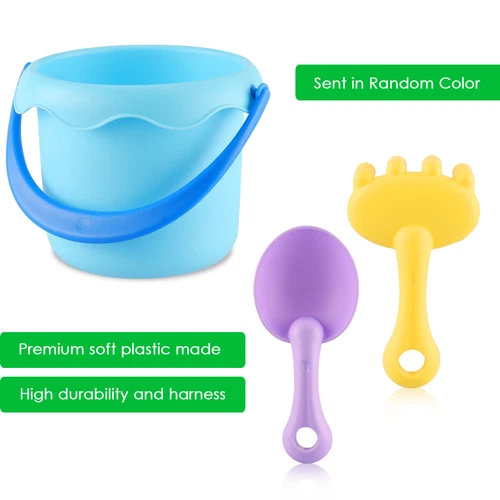 Beach Toys Set for Kids Toddlers Beach Sand Toy Kit Bucket Shovel Sand Truck US - Bild 11 von 24