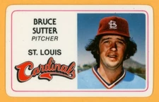 BRUCE SUTTER 1981 Perma-Graphics Credit Card #24