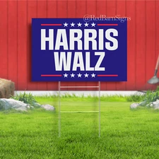 Harris Walz Indoor Outdoor Yard Sign
