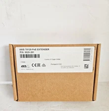 Axis 5025-281 T8129 Indoor PoE Extender, White NEW (Open Box)