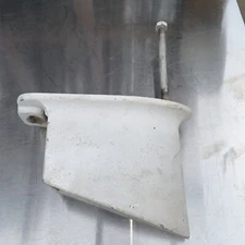 Omc Stringer 908471 Trim Tab Rudder Plate Gear case 1973-77 Models