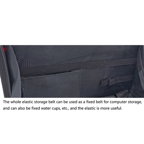 Handle Car Rear Seat Table Portable Laptop Storage Bag Travel - Photo 11/12