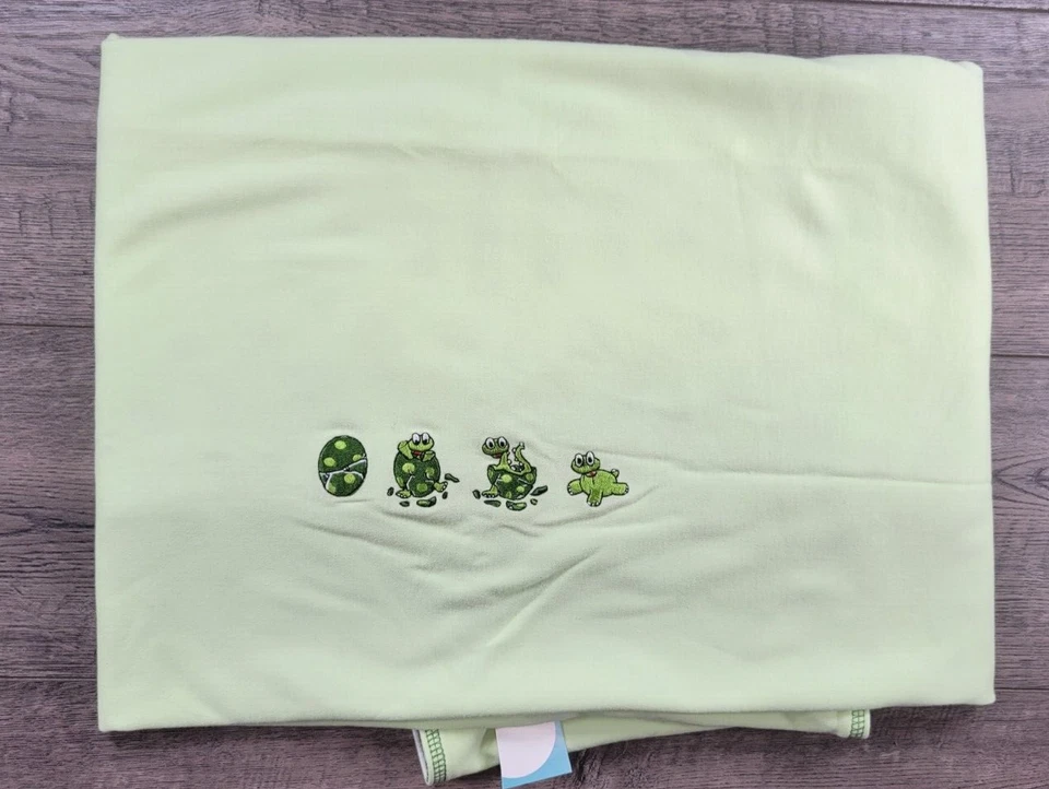 Bebé Niño Vintage Nueva Gymboree Lagarto Geko Tortuga Bebé Manta Foto 2 de 4