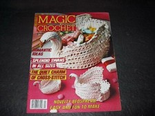 Magic Crochet Magazine April 1988 Number 53 with 38 Awesome Patterns
