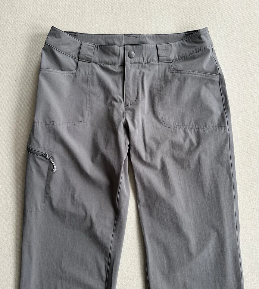 EMS Eastern Mountain Sports Hiking Pants Womens S4 R Gay Stretch Tech Camp 30x32 - Image 2 of 4