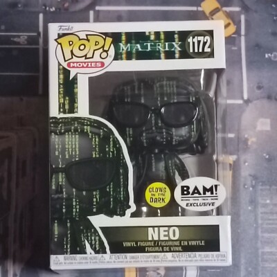 Neo 1172 BAM! Exclusive Glow in the Dark Matrix Funko