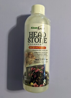 Klean Logik Headstone Cleaner For Graves & Memorials Tombstones Head Stone 8 oz 