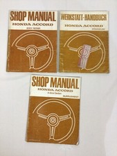 3 Honda Werkstatt Handbuch Shop Manual Body Repair Accord 1978-79-80   6467221 