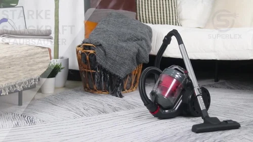Zyklonsauger Beutellos Staubsauger BodenZubehör HEPA-Filter inkl Hartbodendüse - Video 1 von 1