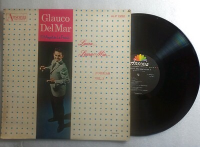 Glauco del Mar El Angel de la Poesia VOL 3 Laura Ansonia ALP-1352 LP VG LP#0401