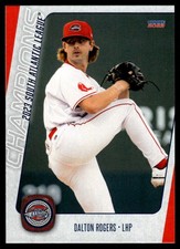 2023 Dalton Rogers MiLB Minor League Rookie Card Greenville Drive Champs