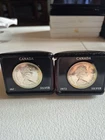 New ListingLot Of (2) 1972 Canadian Dollar 50% Silver Original Box