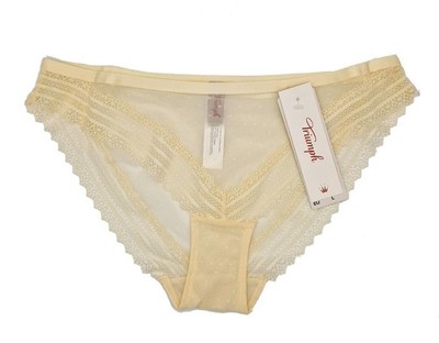 Triumph Tempting Tulle Tai Slip Creme Vanille 00OP/OP Spitze NEU 1A