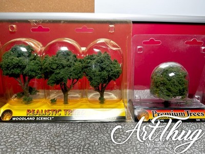Woodland Scenics Realistic Trees - Oak, Dark Green, RPG Railroad Terrain Scenery