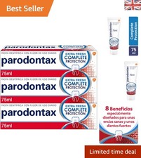 Effective Mint Toothpaste for Bleeding Gums - 3 x 225ml for Complete Care 34.00 per litre