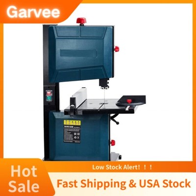 8-Inch Benchtop Bandsaw With 3-Amp Motor And 1800 FPM Speed, 0-45° Tilting Table