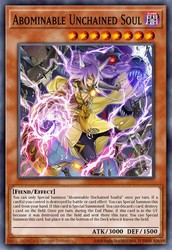 Abominable Unchained Soul IGAS-EN019 Ignition Assault 1st Edition Super Rare